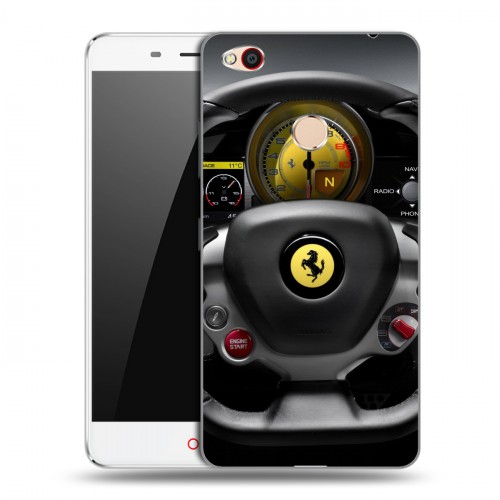 Дизайнерский пластиковый чехол для ZTE Nubia N1 Ferrari