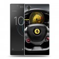 Дизайнерский пластиковый чехол для Sony Xperia L1 Ferrari