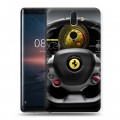 Дизайнерский пластиковый чехол для Nokia 8 Sirocco Ferrari