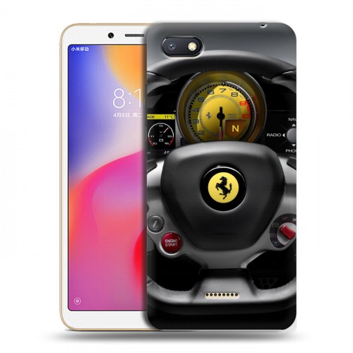 Дизайнерский пластиковый чехол для Xiaomi RedMi 6A Ferrari