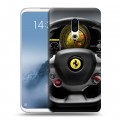 Дизайнерский пластиковый чехол для Meizu 16th Plus Ferrari