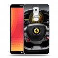 Дизайнерский пластиковый чехол для LG Optimus G2 Ferrari