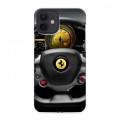 Дизайнерский силиконовый чехол для Iphone 12 Ferrari