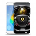 Дизайнерский силиконовый чехол для  Meizu MX3 Ferrari