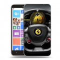 Дизайнерский пластиковый чехол для Nokia Lumia 1320 Ferrari