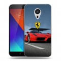 Дизайнерский пластиковый чехол для Meizu MX5 Ferrari