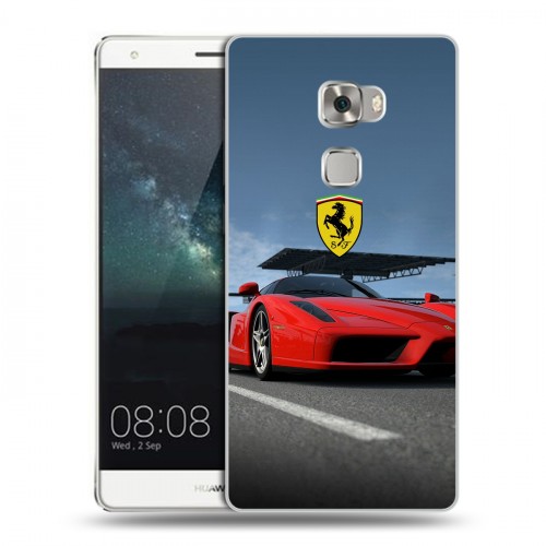 Дизайнерский пластиковый чехол для Huawei Mate S Ferrari