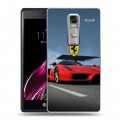 Дизайнерский пластиковый чехол для LG Class Ferrari