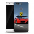 Дизайнерский пластиковый чехол для Huawei P9 Plus Ferrari