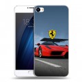 Дизайнерский пластиковый чехол для Meizu U20 Ferrari