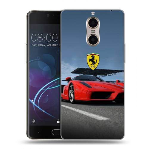 Дизайнерский силиконовый чехол для Doogee Shoot 1 Ferrari