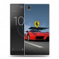 Дизайнерский пластиковый чехол для Sony Xperia L1 Ferrari