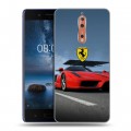 Дизайнерский пластиковый чехол для Nokia 8 Ferrari