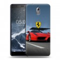 Дизайнерский силиконовый чехол для Nokia 3.1 Ferrari