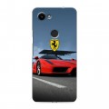 Дизайнерский пластиковый чехол для Google Pixel 3a Ferrari