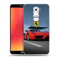 Дизайнерский силиконовый чехол для LG Optimus G2 Ferrari