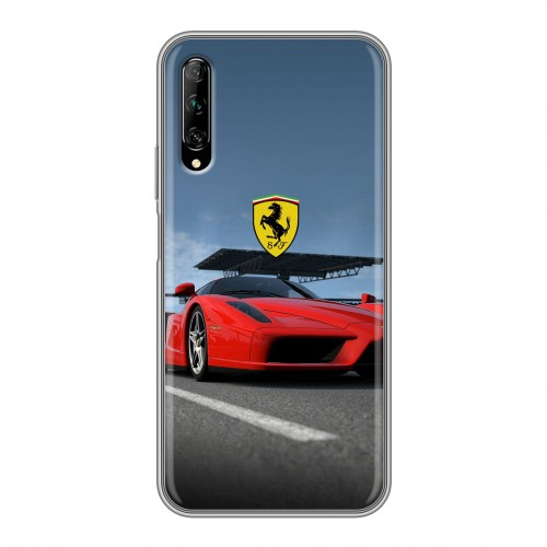 Дизайнерский силиконовый чехол для Huawei Y9s Ferrari