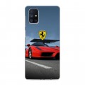 Дизайнерский пластиковый чехол для Samsung Galaxy M51 Ferrari