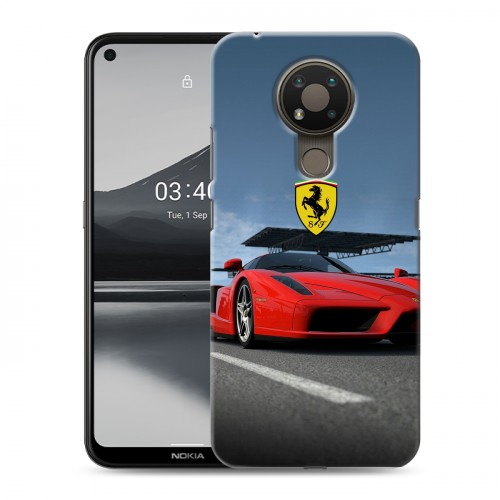 Дизайнерский силиконовый чехол для Nokia 3.4 Ferrari