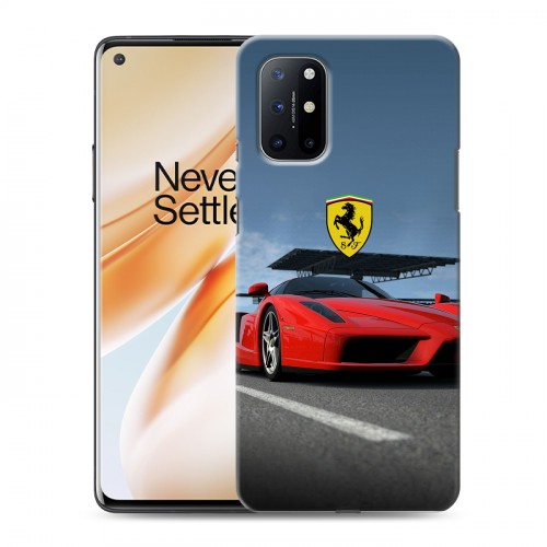 Дизайнерский пластиковый чехол для OnePlus 8T Ferrari