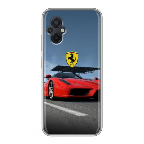 Дизайнерский силиконовый чехол для Xiaomi Poco M5 Ferrari