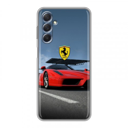 Дизайнерский силиконовый чехол для Samsung Galaxy M54 Ferrari