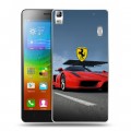 Дизайнерский пластиковый чехол для Lenovo A7000 Ferrari