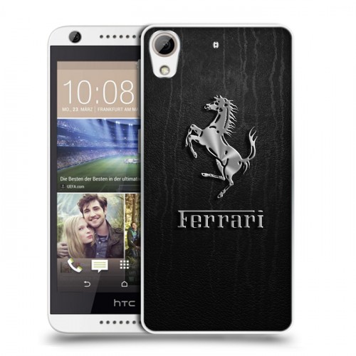 Дизайнерский силиконовый чехол для HTC Desire 626 Ferrari