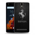 Дизайнерский силиконовый чехол для Wileyfox Storm Ferrari