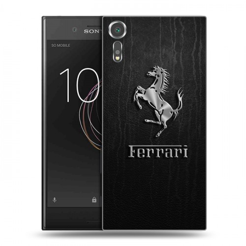 Дизайнерский пластиковый чехол для Sony Xperia XZs Ferrari