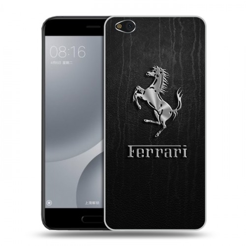 Дизайнерский пластиковый чехол для Xiaomi Mi5C Ferrari