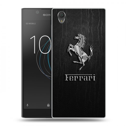 Дизайнерский пластиковый чехол для Sony Xperia L1 Ferrari