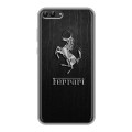 Дизайнерский силиконовый чехол для Huawei P Smart Ferrari