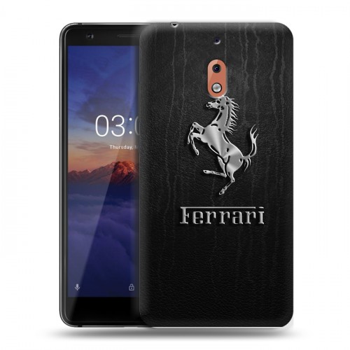 Дизайнерский силиконовый чехол для Nokia 2.1 Ferrari