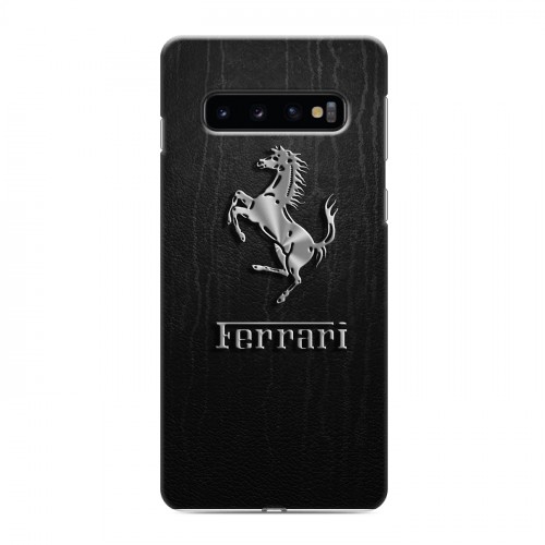 Дизайнерский силиконовый чехол для Samsung Galaxy S10 Ferrari