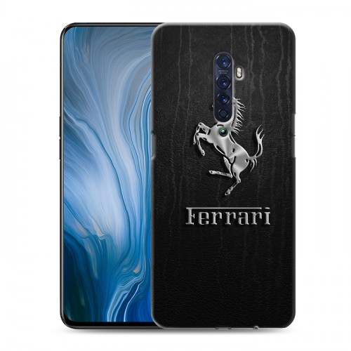 Дизайнерский пластиковый чехол для OPPO Reno2 Z Ferrari