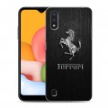 Дизайнерский силиконовый чехол для Samsung Galaxy M01 Ferrari