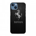 Дизайнерский силиконовый чехол для Iphone 13 Ferrari