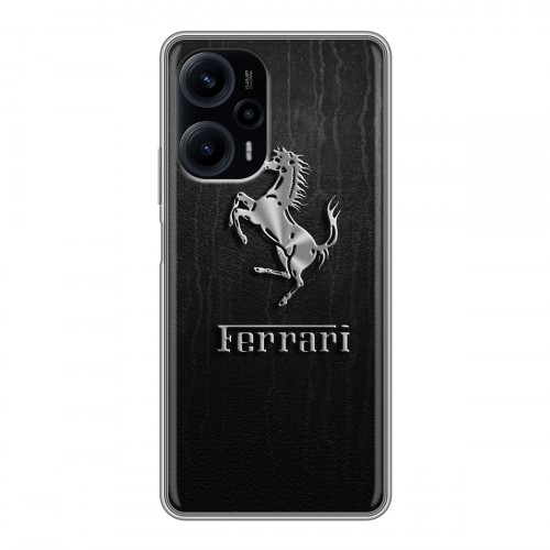 Дизайнерский силиконовый чехол для XIaomi Poco F5 Ferrari