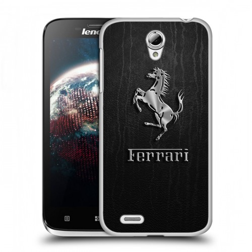 Дизайнерский пластиковый чехол для Lenovo A859 Ideaphone Ferrari