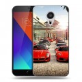 Дизайнерский пластиковый чехол для Meizu MX5 Ferrari