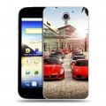 Дизайнерский пластиковый чехол для ZTE Blade A510 Ferrari