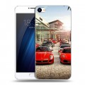 Дизайнерский пластиковый чехол для Meizu U20 Ferrari