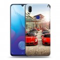 Дизайнерский пластиковый чехол для Vivo V11i Ferrari