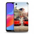 Дизайнерский пластиковый чехол для Huawei Honor 8A Ferrari