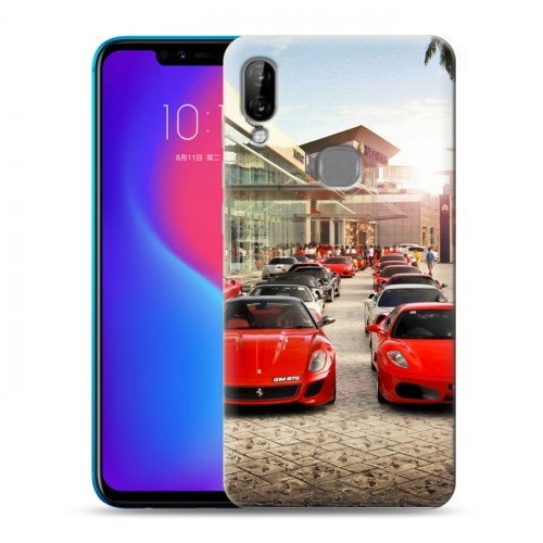 Дизайнерский силиконовый чехол для Lenovo S5 Pro Ferrari