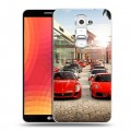 Дизайнерский пластиковый чехол для LG Optimus G2 Ferrari