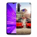 Дизайнерский силиконовый чехол для Realme 5 Ferrari