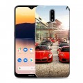 Дизайнерский пластиковый чехол для Nokia 2.3 Ferrari