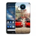 Дизайнерский силиконовый чехол для Nokia 8.3 Ferrari